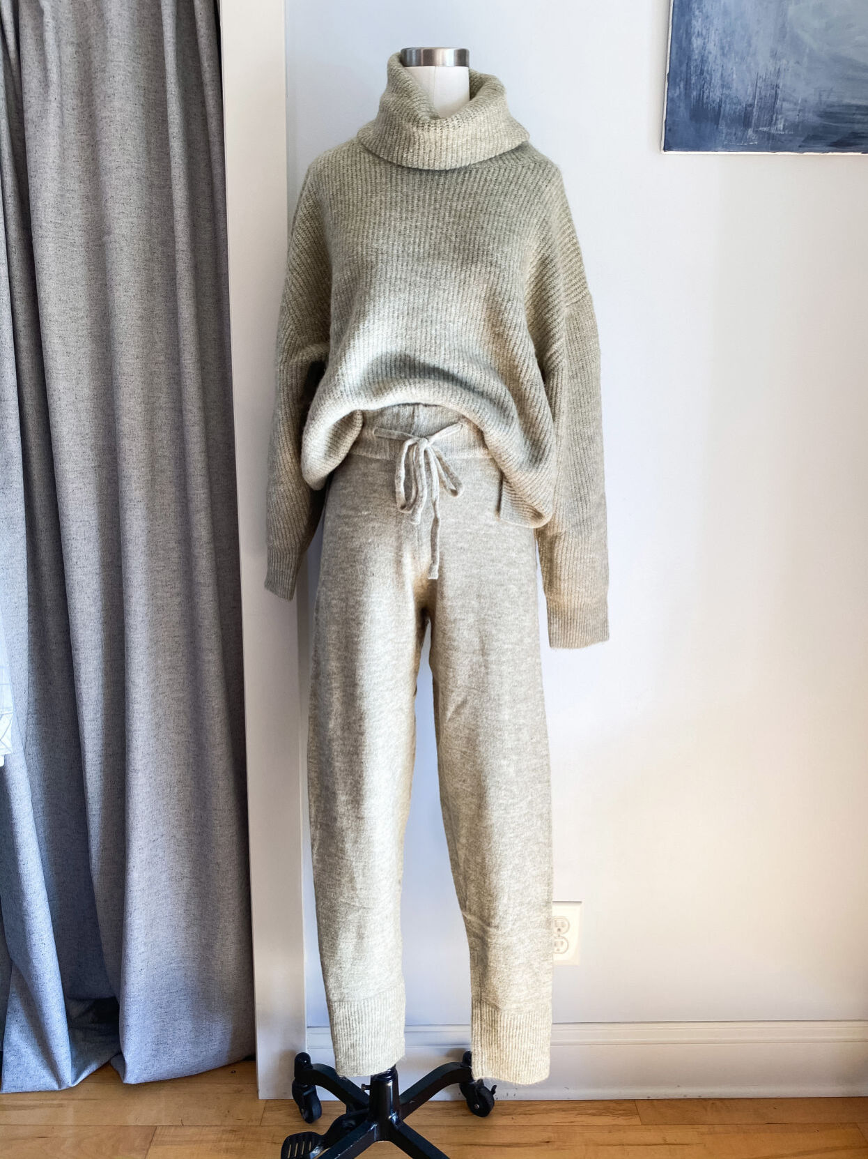 Pistachio knit set